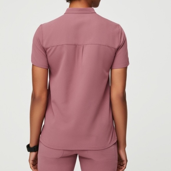 Figs Mauve Scrub Set - Picture 4 of 4